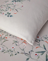 Harmony Garden Krep King Size Nevresim Takımı 240x220 cm Su Yeşili
