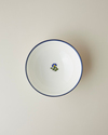 Harmony Talavera Porselen Kase 14 cm Beyaz - Lacivert