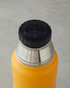 HeatLock Çelik Bardaklı Travel Mug 500 ml Turuncu