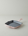 Hecha Demir Döküm Kare Grill Tava 26 cm Pembe
