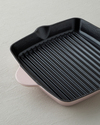 Hecha Demir Döküm Kare Grill Tava 26 cm Pembe