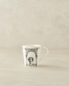 Hera Glory Porselen Kupa 255 ml Siyah - Beyaz