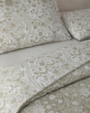 Heritage Grace Kolay Ütülenir Çift Kişilik Nevresim Takımı 200x220 cm Haki
