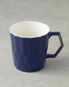Hestia New Bone China Kupa 350 ml Lacivert