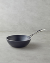 Horeca Alüminyum Wok Tava 26 cm Siyah