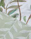 Ivy Breeze Pamuk Çift Kişilik Nevresim Takımı 200x220 cm Yeşil
