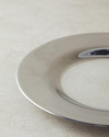 Jade Cam Servis Tabağı 26 cm Silver