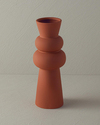 Jade Soft Touch Seramik Vazo Terracotta