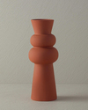 Jade Soft Touch Seramik Vazo Terracotta
