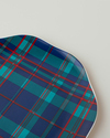 Jingle Plaid New Bone Pasta Tabağı 20 cm Kırmızı