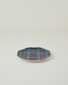 Jingle Plaid New Bone Pasta Tabağı 20 cm Kırmızı