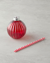 Joyful Christmas Cam Pipetli Bardak 400 ml Kırmızı
