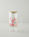 Joyfull Bloom Cam Sürahi 1500 ml Renkli