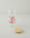 Joyfull Bloom Cam Sürahi 1500 ml Renkli