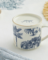 Jungled New Bone China Kupa Mavi