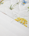 Kaelis Fleur Çift Kişilik Complete Nevresim Takımı 200x220 cm Sarı
