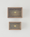 Kavita Dekoratif Kutu 17,5x12,5x10 cm Koyu Kahverengi