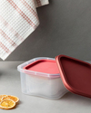 Keep Me Plastik 5 Parça Saklama Kabı Kırmızı
