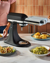 KitchenAid 5KSM3MPA 3in1 Makarna Açma ve Kesme Aparatı Chromed Steel