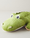 Krokodil Bebe Dekoratif Kırlent 60x22 cm Yeşil