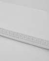 Lace Elegance Kopanakili Perkal Tek Kişilik Nevresim Takımı 160x220 cm Beyaz
