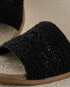 Lace Straw Kadın Sokak Terliği