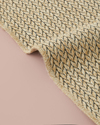 Lacey Dekoratif Jüt Kilim 120x180 cm Natural-Siyah