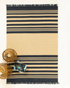 Lara Tiar Dokuma Kilim Lacivert - Krem