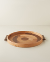 Lavina Mdf Dekoratif Tepsi 53X45 cm Kahverengi
