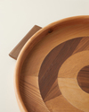 Lavina Mdf Dekoratif Tepsi 53X45 cm Kahverengi