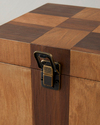 Layna Mdf Dekoratif Kutu 15x15 cm Kahverengi
