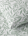 Leaf Dream Kolay Ütülenir Çift Kişilik Nevresim Takımı 200x220 cm Yeşil