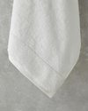 Leafy Bambu Banyo Havlusu 70x140 cm Ekru