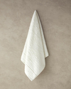Leafy Bambu Yüz Havlusu 50x90 cm Ekru