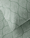 Leafy Braid Çift Kişilik Nevresim Takımı 200x220 cm Yeşil