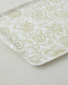 Leafy Dreams Melamin 2’li Kaydırmaz Tepsi 42x31 cm + 25x38 cm Yeşil