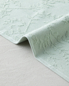 Leafy Touch Pamuk Jakarlı 3’lü El Havlusu Seti 30x50 cm Yeşil