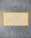Leaves Dokuma Kilim Hardal