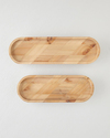 Lema Dekoratif Tepsi 51x14,8x5,5 cm Kahverengi