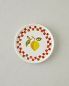Lemon Garden Seramik 6'lı Pasta Seti 16 cm Renkli