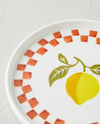Lemon Garden Seramik 6'lı Pasta Seti 16 cm Renkli