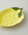 Lemonella Seramik Kayık Tabak 27x19x3 cm Sarı