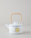 Lemony Porselen Demlik 850 ml Beyaz - Sarı