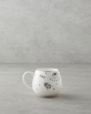Leo New Bone China Kupa 325 ml Siyah-Beyaz-Gold