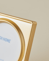 Levina Mdf Çerçeve 10x10 cm Kahve – Gold