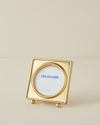 Levina Mdf Çerçeve 10x10 cm Kahve – Gold