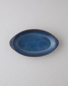 Lia Seramik Fırın Kabı 26x14,5x4 cm Mavi