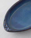 Lia Seramik Fırın Kabı 26x14,5x4 cm Mavi