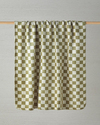 Light Plaid Akrilik Tv Battaniye 130x170 cm Yeşil