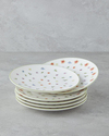 Lilyum Porselen 6'lı Pasta Seti 21 cm Renkli